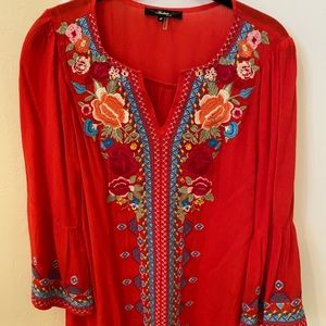 Andre embroidered blouse